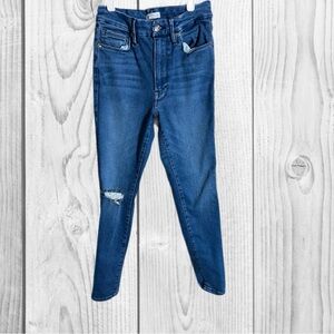 Good American High Rise Blue Jeans size 6-12
